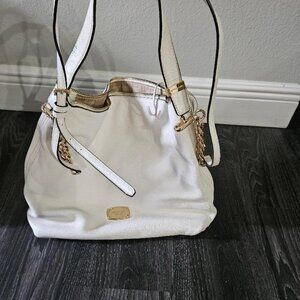 Michael Kors White Shoulder Bag